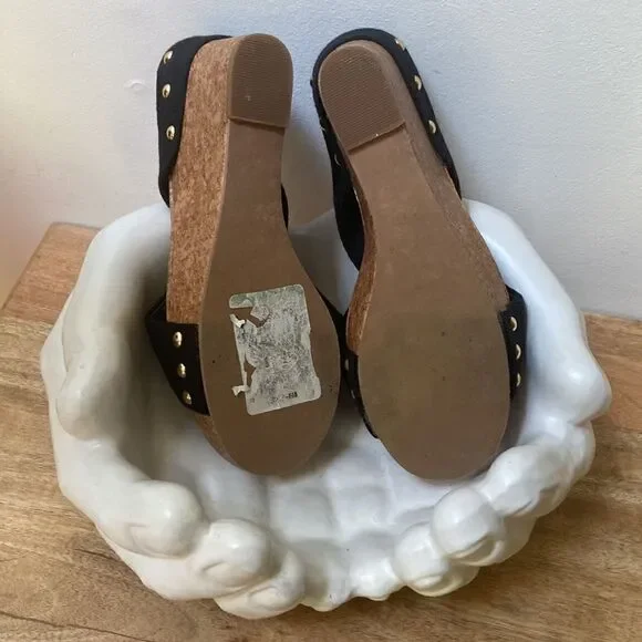 Abound Black Wedges   - Picture 7 of 8